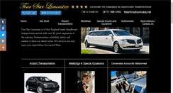 Desktop Screenshot of fourstarlimo.com